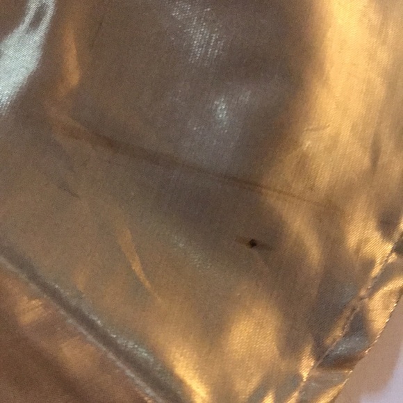 Gold Tree Skirt - Approximately Neck 14 inches length 23-24 - Picture 12 of 12